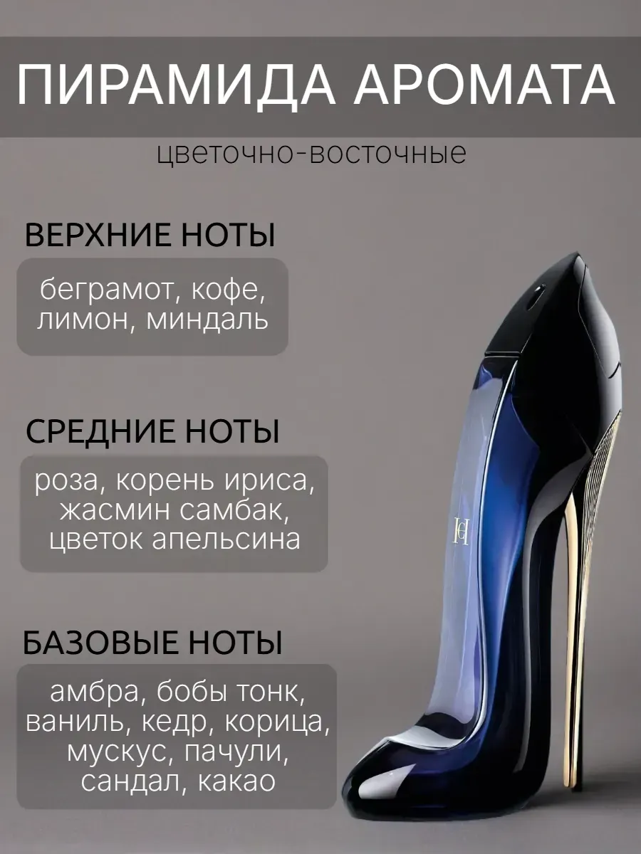 Пирамида аромата Good Girl